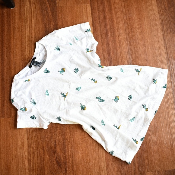 Forever 21 Cactus Print Tshirt - Picture 6 of 7